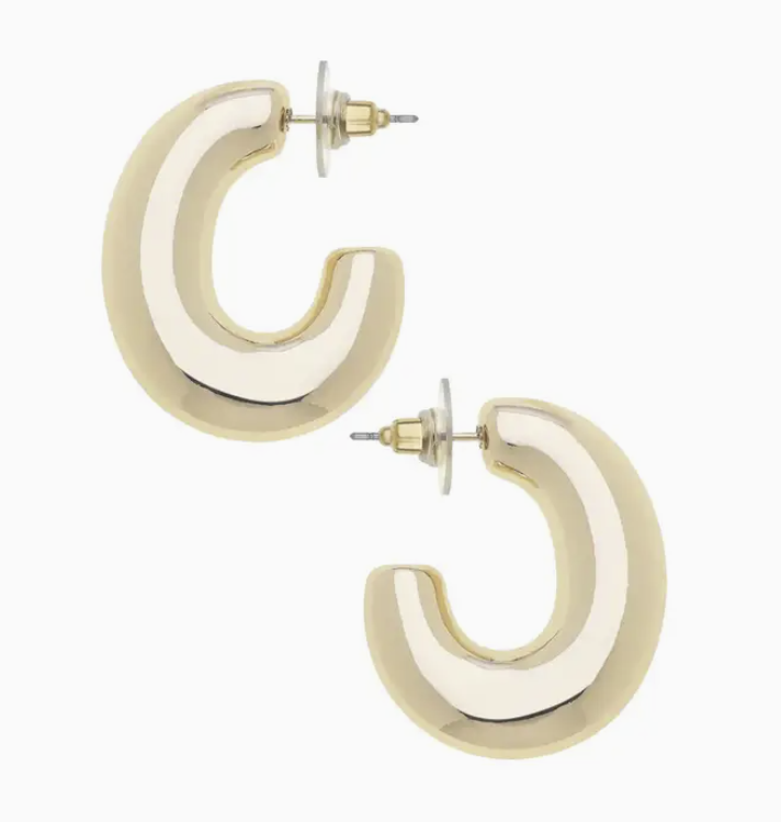 GIA SCULPTD HOOP ERR