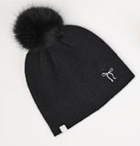 BLK KNIT HAT