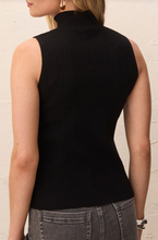 Load image into Gallery viewer, BLK SLVLSS SWEATR
