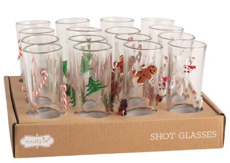 CHRISTMAS SHOT GLASS