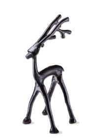 SM BLK REINDEER