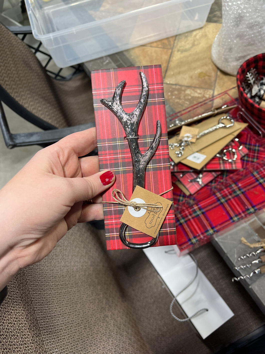 ANTLER BOTTLE OPENER