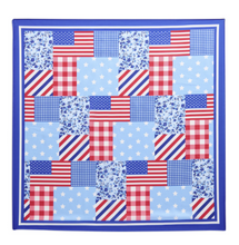 Load image into Gallery viewer, FLAG PTCHWORK SCARF
