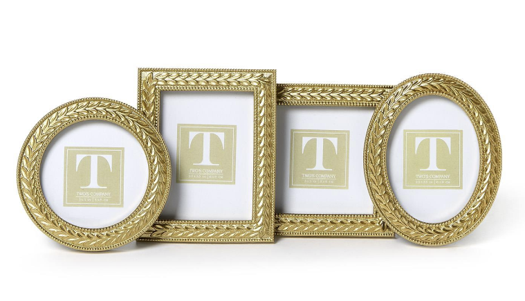 GLD WREATH FRAME