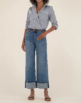 MEG LT WASH HIGH RISE JEAN