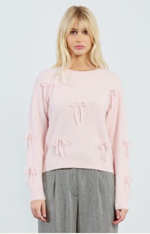 PNK BOW SWTR