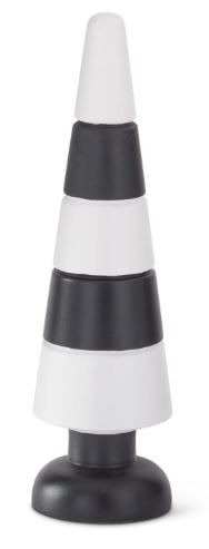 LG BLK WHT STRIPE WD TREE
