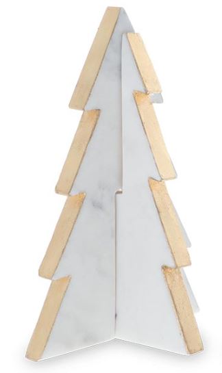 LG WHT MRBLE TREE