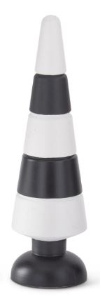 MD BLK WHT STRIPE WD TREE