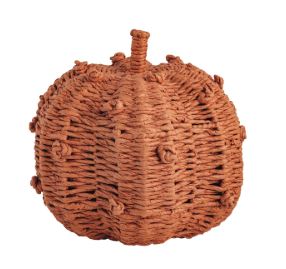 ORANGE WOVEN PUMPKIN