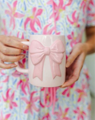 PINK BOW MUG