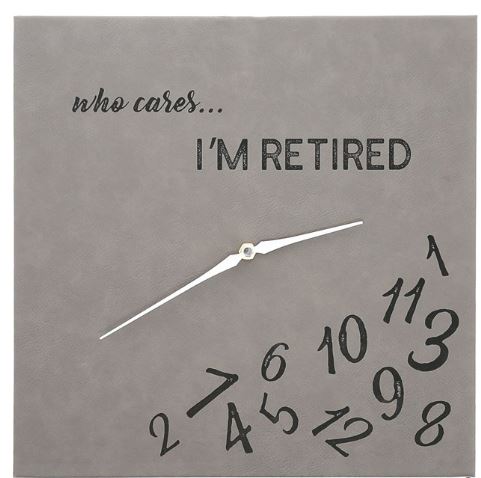 RETIRED WALL CLOCK