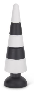 SM BLK WHT STRIPE WD TREE