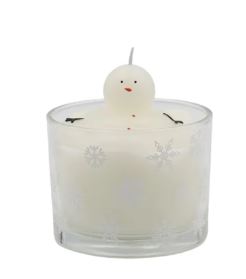 SNOWMN FILLD CNDLE