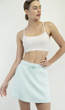 MODAL SKORT SOFT MINT GREEN