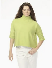 Load image into Gallery viewer, LIME TURTLNCK SWEATR
