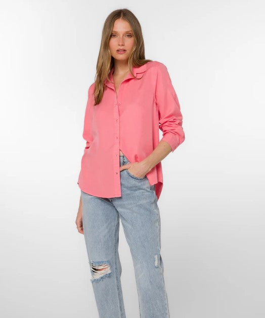 CORAL LONG SLV TOP