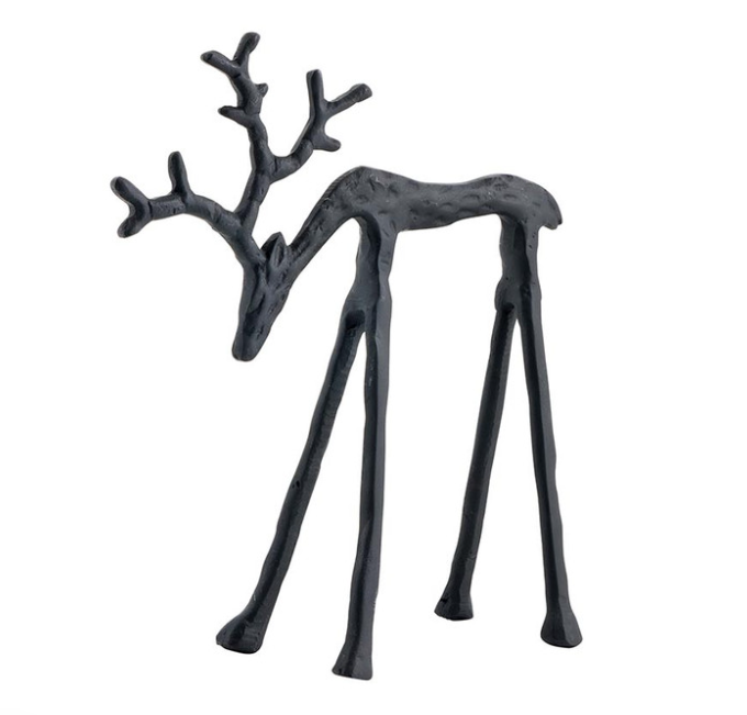 SM BLACK IRON DEER