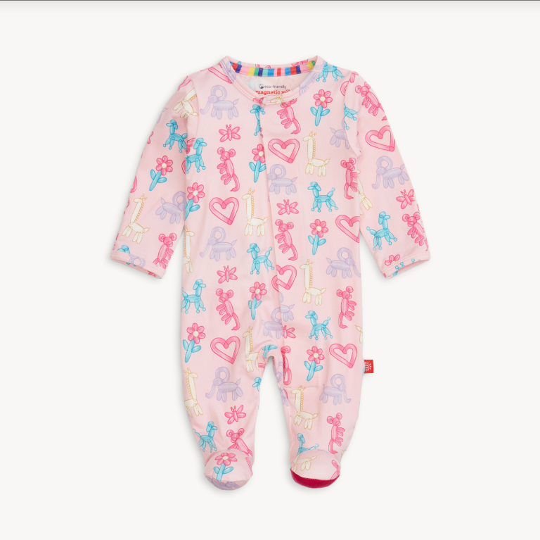 PINK BALLOON FOOTIE
