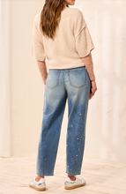 Load image into Gallery viewer, AUDREY PEARL STUD JEANS

