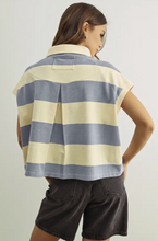 Load image into Gallery viewer, BEIGE/BLUE POLO
