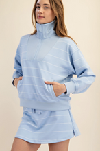 Load image into Gallery viewer, FROST/CRM MODAL QTR ZIP PULLOVR
