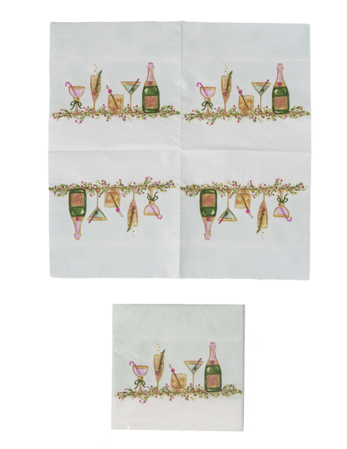 CMAS COCKTAIL NAPKINS