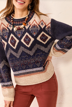 Load image into Gallery viewer, BLUE PRINT SWEATER
