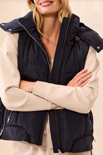 Load image into Gallery viewer, BLUE QULTD PUFFR VEST
