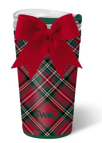 XMAS PLAID PARTY CUP