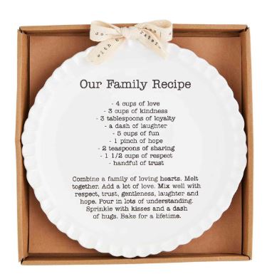 FAM RECIPE PLATTER