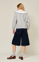 Load image into Gallery viewer, GREY PETER PAN TOP
