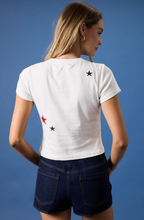 Load image into Gallery viewer, STAR EMB BABY TEE
