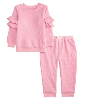QUILTED BOW JOGGER