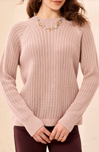 Load image into Gallery viewer, VIOLET FUNNL NECK SWEATR
