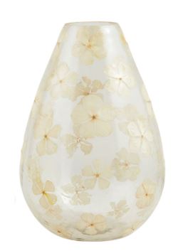 LG PRESSED FLWR VASE