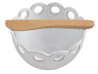 SCALLOPED TIDBIT BOWL
