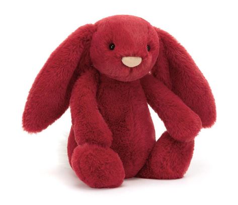 BASHFUL LUXE BUN SCARLET