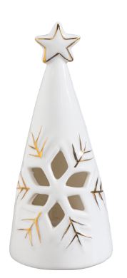 SM LED WHT TREE