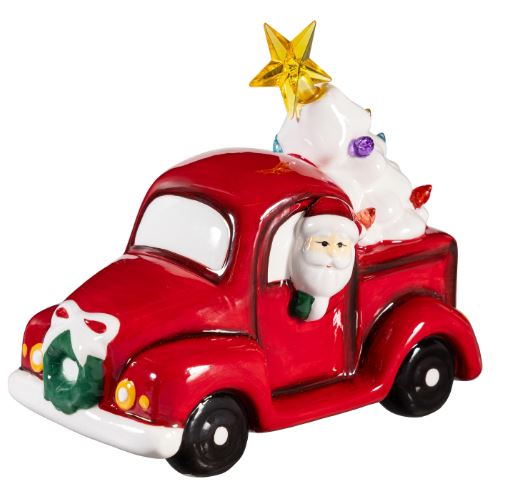 SANTA IN TRUCK