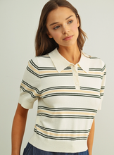 Load image into Gallery viewer, STRIPE POLO
