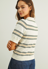 Load image into Gallery viewer, STRIPE POLO
