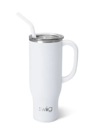 SHIM WHT MEGA MUG 30 OZ