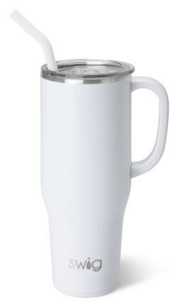 SHIM WHT MEGA MUG 40 OZ