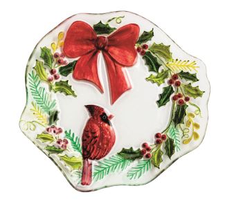 LG GLS WREATH PLATE