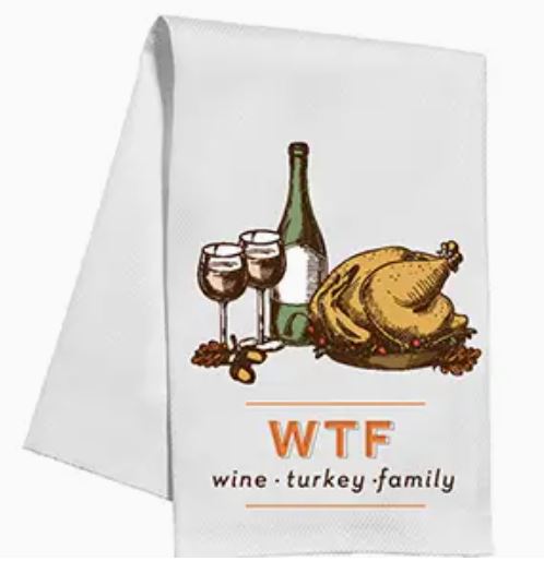 WINE TURKY FAM TOWEL